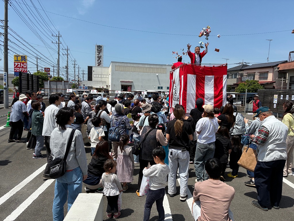 GW☆こどもの日餅まきイベント終了しました☆